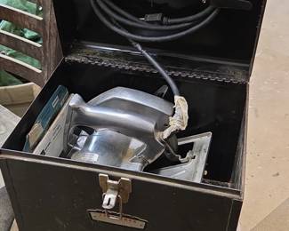 Vintage Craftsman Circular Saw in Case