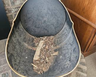 Black Metal Firewood Hod second image