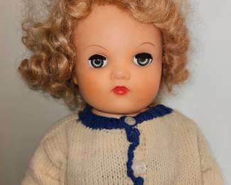 Vintage Hard Plastic Doll second image