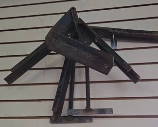 Vintage Metal Bed Rails
