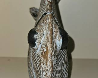 Textured Ceramic Fish Sculpture second image