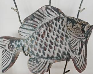 Metal Fish Sculpture second image