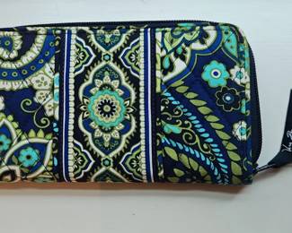 Vera Bradley Rhythm Blues Wallet