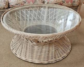 Wicker Coffee Table