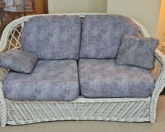 Henry Link Wicker Loveseat