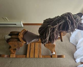 Wooden Rocking Horse second image