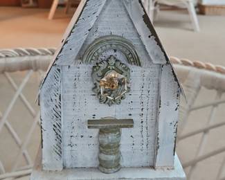 Decorative Wooden Birdhouse