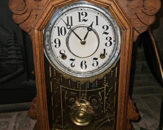 Ansonia Gingerbread Mantel Clock