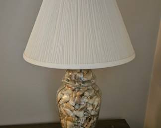 Ginger Jar Seashell Filled Table Lamp second image