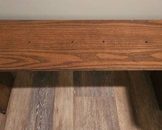 Wood Entryway Bench second image