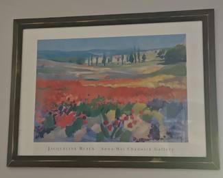Jacqueline Black Poppy Field Print