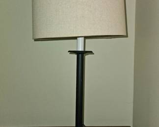 Black Metal Tripod Table Lamp second image