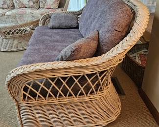 Henry Link Wicker Loveseat second image