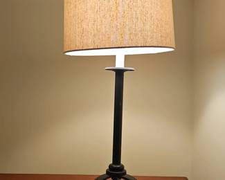 Black Metal Tripod Table Lamp