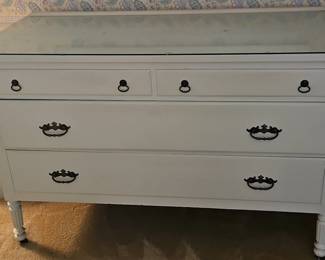 White Painted Dresser