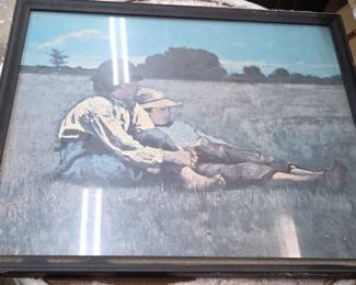 Winslow Homer Boys in Pasture Print