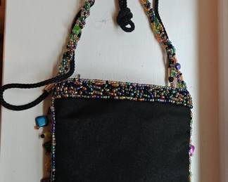 Multicolored cube bead crossbody bag second image
