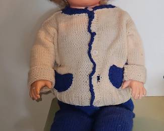 Vintage Hard Plastic Doll