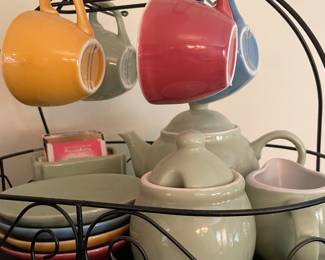 Tea coffee multicolor set