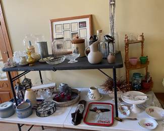 Glasswares and home decor