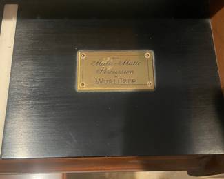 Wurlitzer Organ "Mid-Century Modern Furniture," "Analog Drum Machine," "Vintage Synth / Circuit Bending," and "Lo-Fi Audio Gear."