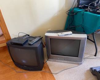 TV and TV, DVD, VHS combo