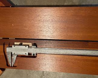 Starrett 123EMZ-24 Master Vernier Caliper