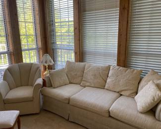 Sofa and matching arm chair furniture