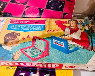 vintage 1967 Milton Bradley Battleship board game Original First Edition
