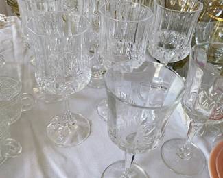 Crystal Glasswares Set with Decanter