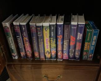 Disney VHS movies