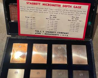 vintage GAR Microfinish Comparator / Surface Roughness Standards Set