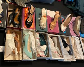 Collection of women’s VINTAGE shoes
