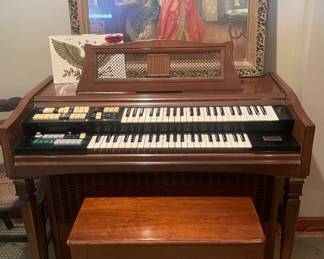 Wurlitzer Organ "Mid-Century Modern Furniture," "Analog Drum Machine," "Vintage Synth / Circuit Bending," and "Lo-Fi Audio Gear."