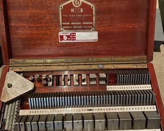 vintage Pratt & Whitney Hoke Precision Gage Block Set