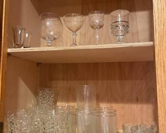 Vintage glasswares