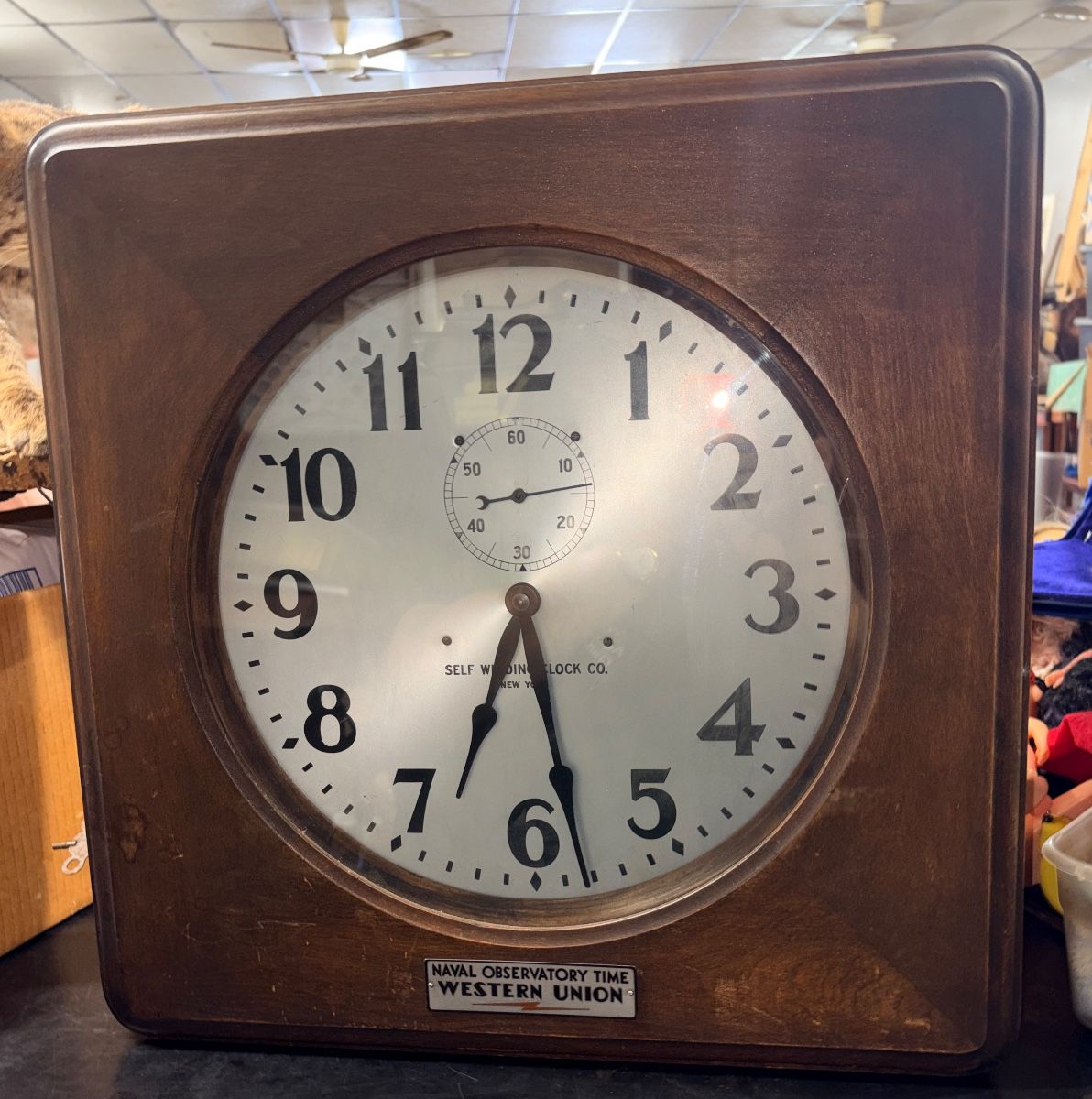 Naval observatory, Western Union Clock, very rare