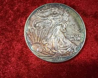 2011 American Eagle Silver dollar