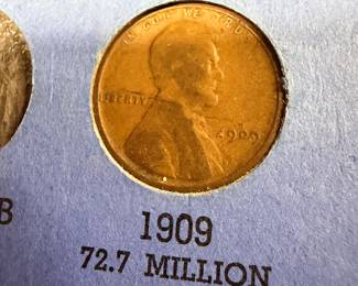 Collection of pennies