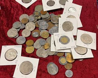 Foreign coins