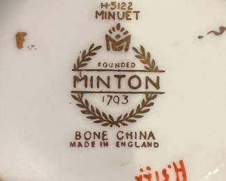 3pc Minton tea cup set