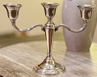 Sterling candlesticks