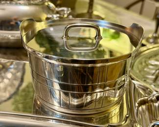 Silverplate serving pieces