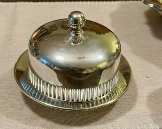 Silverplate serving pieces