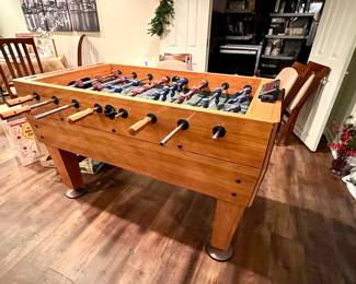 Harvard Foosball table