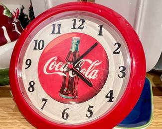 Coca Cola clock 