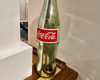 Sliver Coca Cola bottle 
