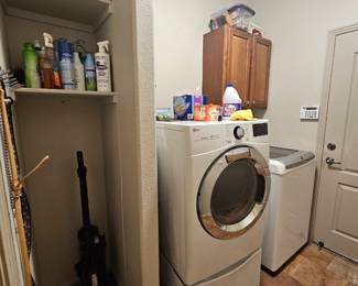 Washer and dryer
