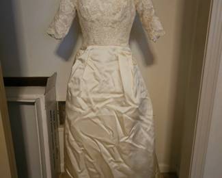 Vintage wedding dress