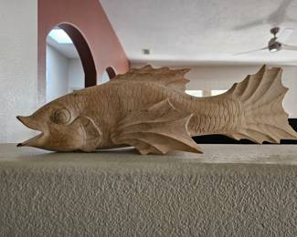 Wood fish